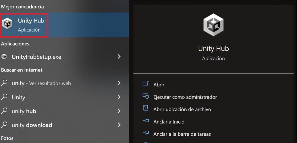 Abrir Unity 3D
