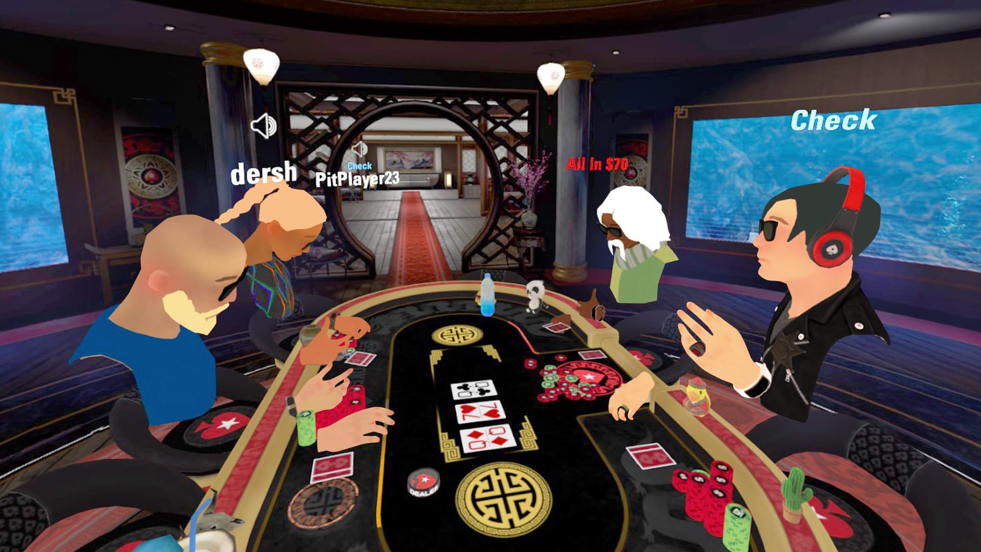 Poker VR Horizon Worlds